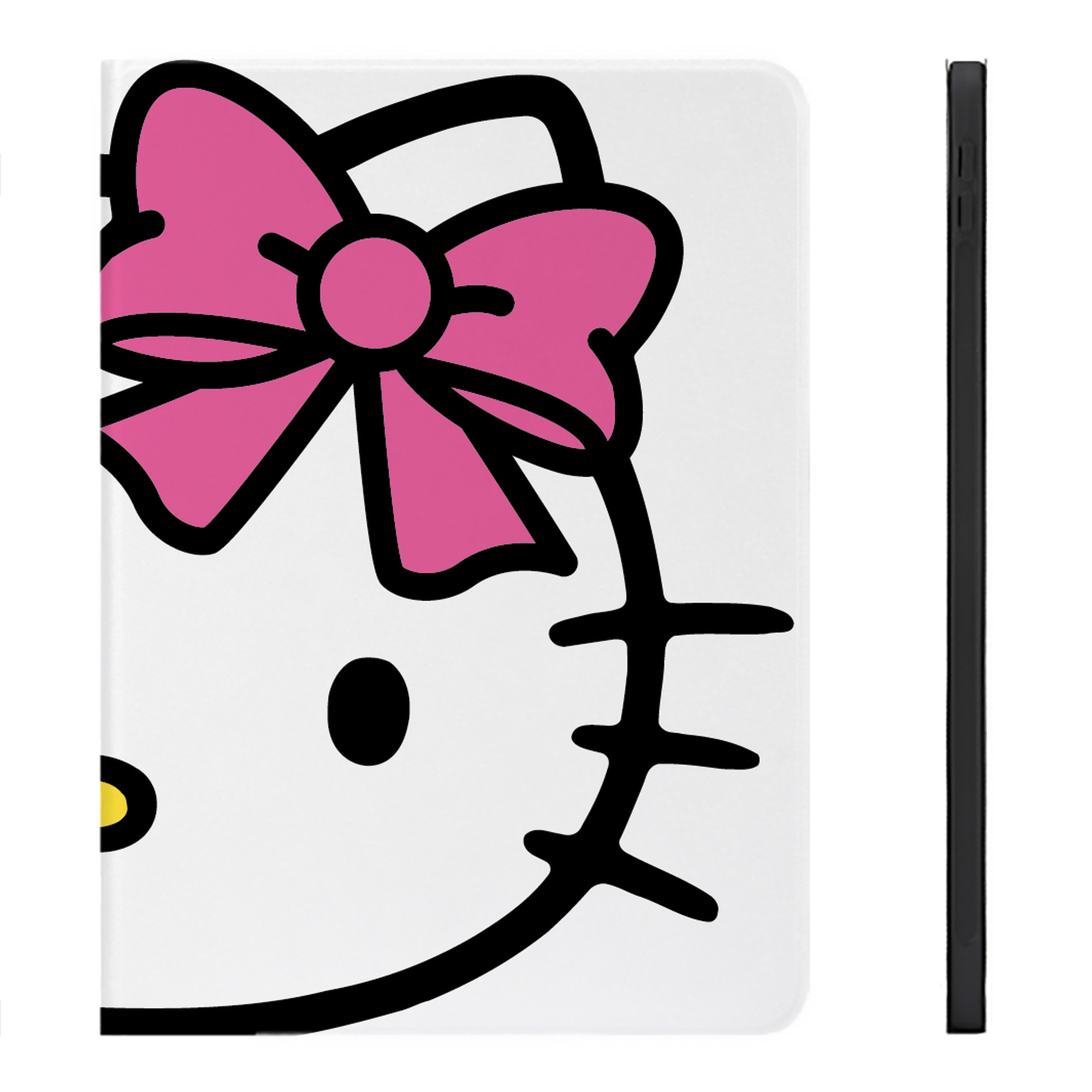 （画像用） Hello Kitty ハローキティ IPadケース ペンホルダー付き ブックスタイルデザイン